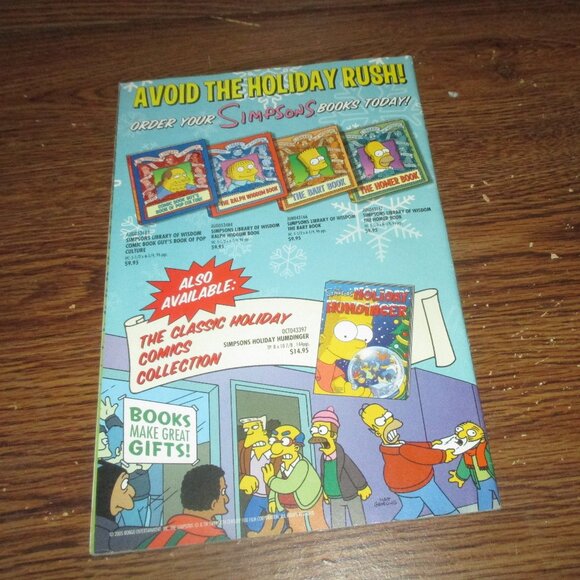 Simpsons Comics #112 (2005, Bongo Comics) - Picture 2 of 3